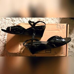 Brand New Easy Spirt Women Sandal Patent Leather